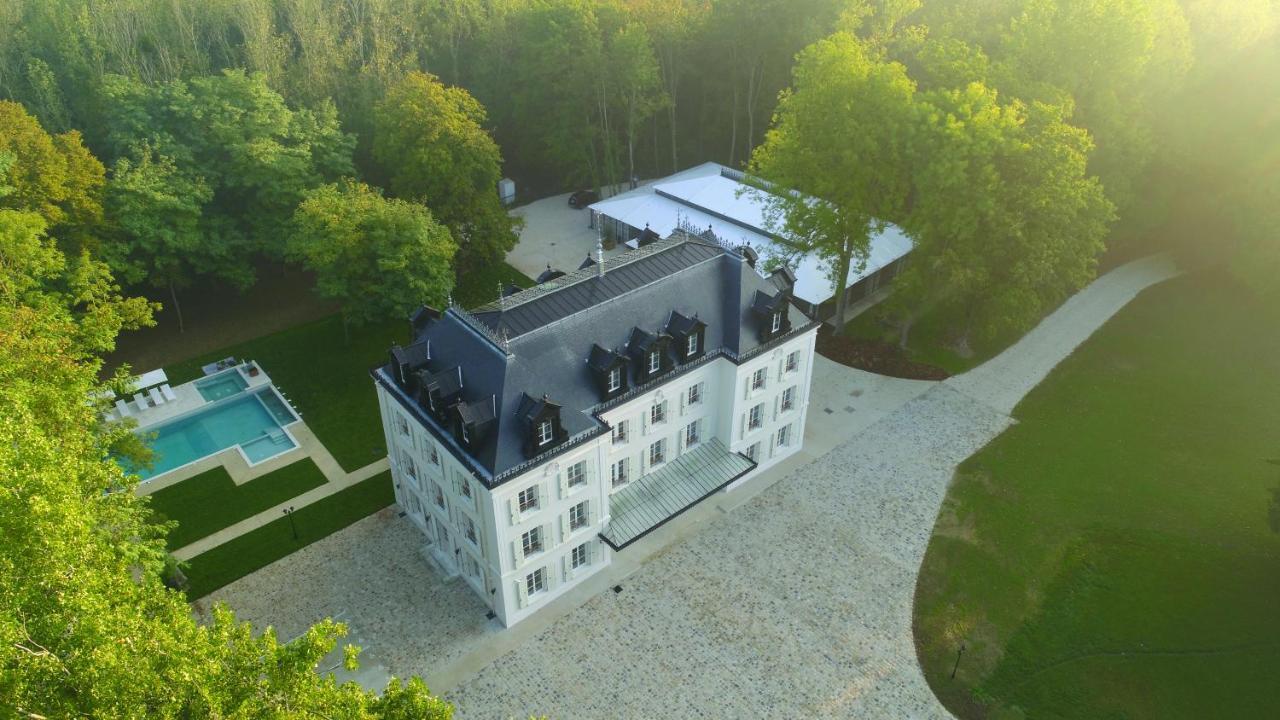 Chateau Des Hauts De Provins Hotel Champcenest ภายนอก รูปภาพ