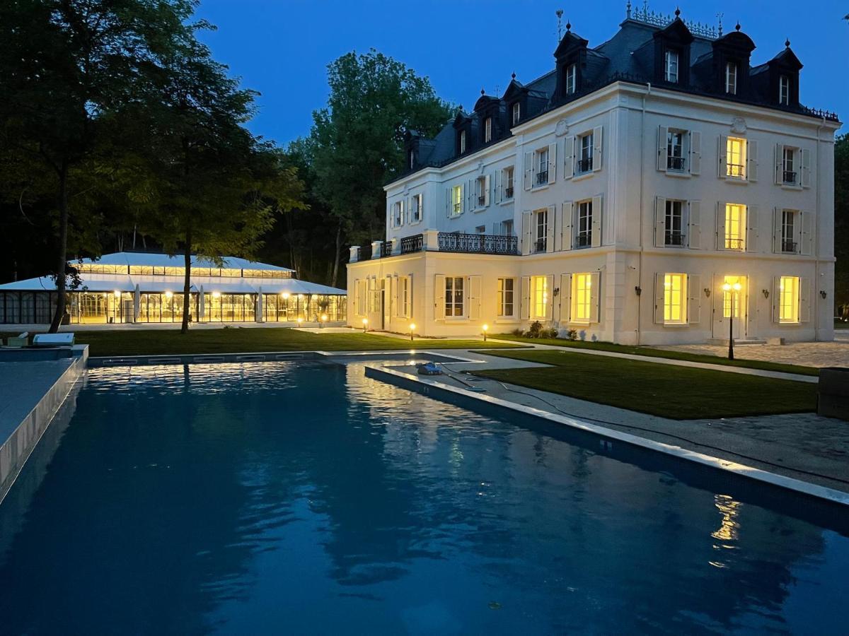 Chateau Des Hauts De Provins Hotel Champcenest ภายนอก รูปภาพ